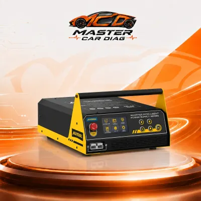 AUTOOL EM-385 programlama güç kaynağı ve akü şarj cihazı
