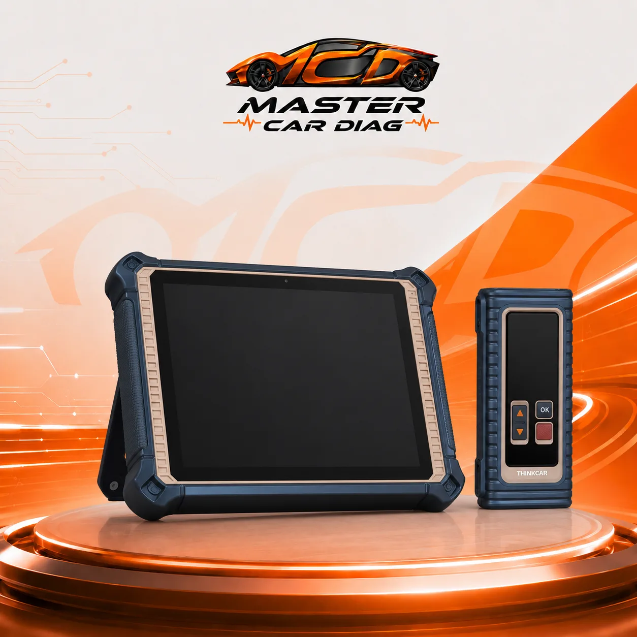Thinkcar ThinkTool T391 diagnostik tablet, 10.1 inç ekran